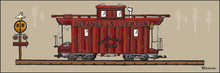 Load image into Gallery viewer, D&amp;SNG RR ~ CABOOSE 0500 ~ 8x24