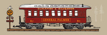Load image into Gallery viewer, GENERAL PALMER ~ COACH ~ D&amp;SNG RR ~ 8x24
