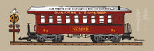 Load image into Gallery viewer, NOMAD ~ COACH ~ D&amp;SNG RR ~ 8x24