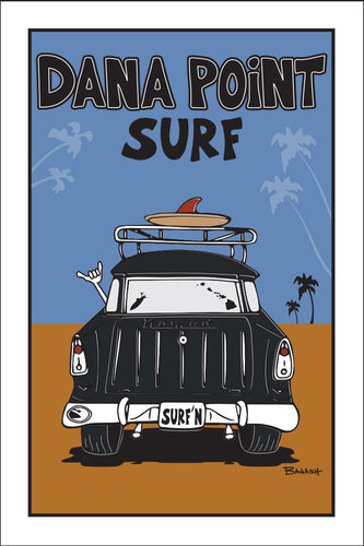DANA POINT ~ SURF NOMAD ~ SAND LINES ~ 12x18