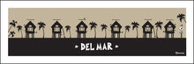 Load image into Gallery viewer, DEL MAR ~ SURF HUTS ~ 8x24