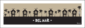 DEL MAR ~ SURF HUTS ~ 8x24