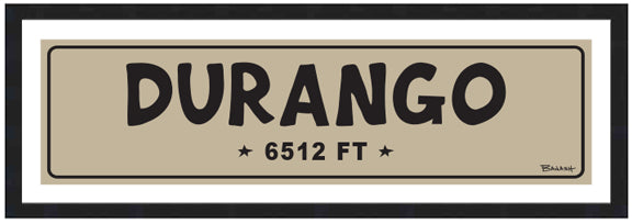 DURANGO ~ 6512 FT ~ 8x24