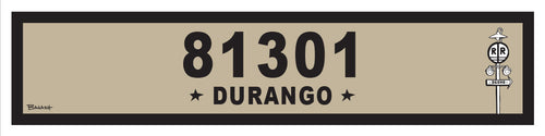 DURANGO ~ 81301 ~ OLD WEST ~ D&SNG RR ~ 6x24