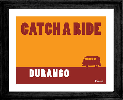 DURANGO ~ CATCH A RIDE ~ BUS ~ 16x20