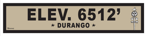DURANGO ~ ELEV 6512 ~ OLD WEST ~ D&SNG RR ~ 6x24