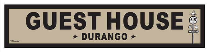 DURANGO ~ GUEST HOUSE ~ OLD WEST ~ D&SNG RR ~ 6x24