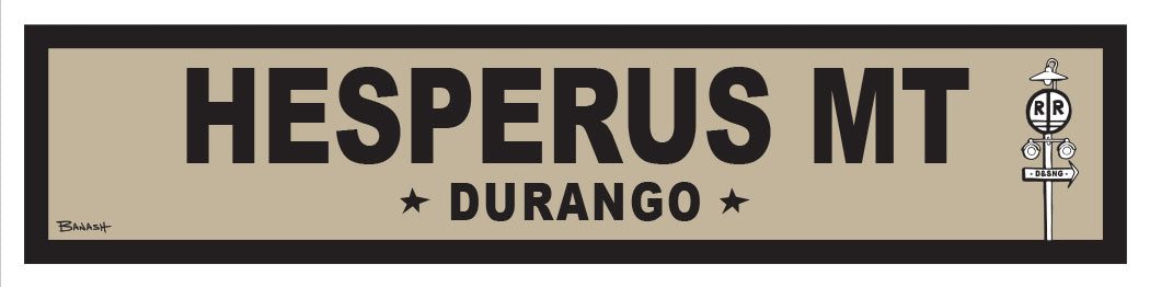 HESPERUS MT ~ DURANGO ~ 6x24