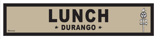 DURANGO ~ LUNCH ~ OLD WEST ~ D&SNG RR ~ 6x24