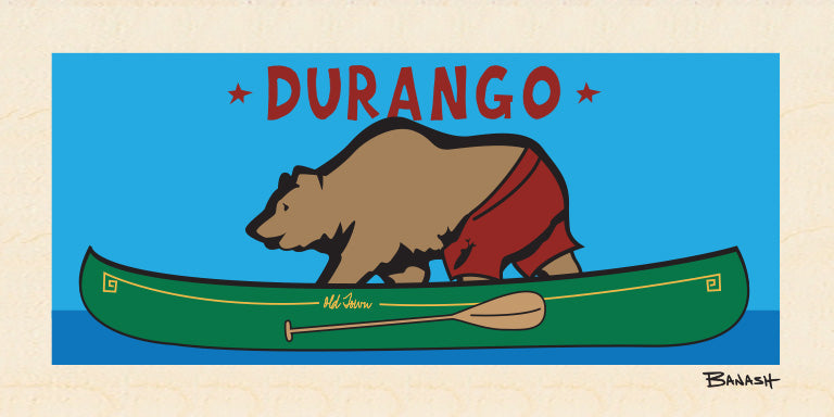 DURANGO ~ OLD TOWN CANOE ~ RIVER BEAR ~ 6x12