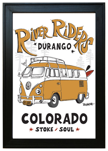 DURANGO ~ RIVER RIDERS ~ 12x18