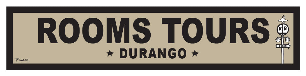DURANGO ~ ROOMS TOURS ~ OLD WEST ~ D&SNG RR ~ 6x24