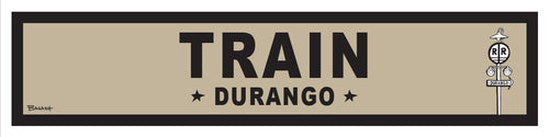DURANGO ~ TRAIN ~ OLD WEST ~ D&SNG RR ~ 6x24