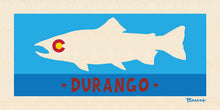 Load image into Gallery viewer, DURANGO ~ TROUT ~ CO LOGO ~ 6x12
