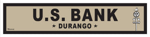 DURANGO ~ US BANK ~ OLD WEST ~ D&SNG RR ~ 6x24