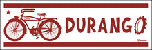 Load image into Gallery viewer, DURANGO ~ RED AUTOCYCLE ~ COMP STRIPES ~ 8x24