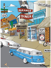 Load image into Gallery viewer, DURANGO DINER ~ 16x20