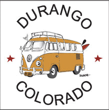 Load image into Gallery viewer, DURANGO COLORADO ~ KAYAK BUS ROUND ~ 12x12