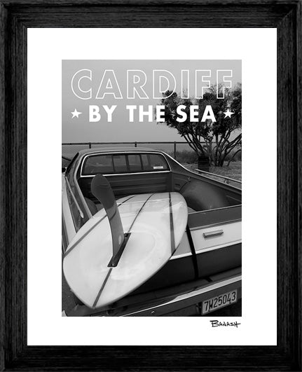 CARDIFF BY THE SEA ~ EL CAMINO SURF RIDE ~ 16x20