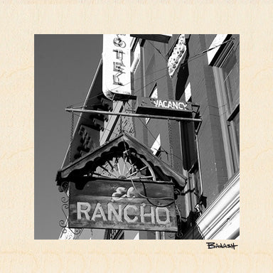 EL RANCHO TAVERN ~ HISTORIC DOWNTOWN ~ DURANGO ~ 6x6