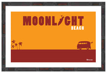 Load image into Gallery viewer, MOONLIGHT BEACH ~ ENCINITAS ~ CATCH A SURF ~ 12x18