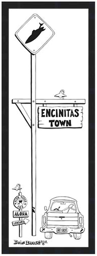 ENCINITAS TOWN ~ 8x24