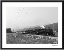 Load image into Gallery viewer, D&amp;SNG TRAIN ~ LOCOMOTIVE 473 ~ DOUBLE HEADING ~ 16x20