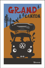 Load image into Gallery viewer, GRAND CANYON ~ RAFT BUS GRILL ~ DESERT SLOPE ~ 12x18