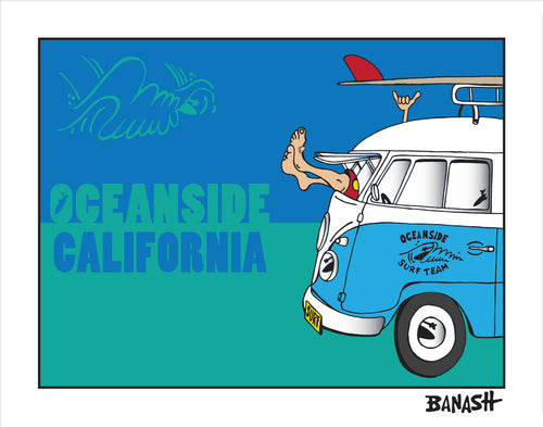 OCEANSIDE ~ CALIFORNIA ~ GREM 10 ~ 16x20