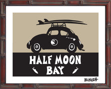 Load image into Gallery viewer, HALF MOON BAY ~ CATCH A SURF ~ BUG ~ BAMBOO FRAME