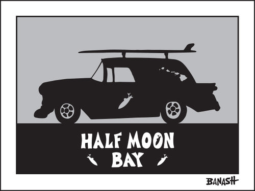 HALF MOON BAY ~ SURF NOMAD ~ 16x20