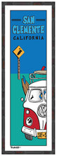 Load image into Gallery viewer, SAN CLEMENTE ~ HALF VW SURF BUS GRILL ~ 8x24
