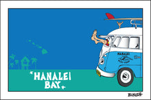 Load image into Gallery viewer, HANALEI BAY ~ GREM 10 SURF HUT ~ 12x18