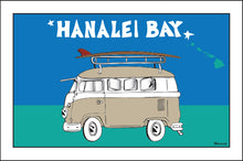 Load image into Gallery viewer, HANALEI BAY ~ SURF BUS ~ 12x18
