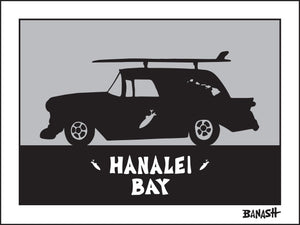 HANALEI BAY ~ KAUAI ~ SURF NOMAD ~ 16x20