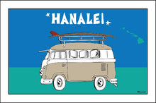 Load image into Gallery viewer, HANALEI ~ SURF BUS ~ 12x18