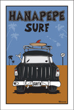 Load image into Gallery viewer, HANAPEPE SURF ~ SURF NOMAD TAIL ~ SAND LINES ~ 12x18