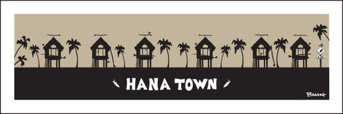 HANA TOWN ~ SURF HUTS ~ 8x24