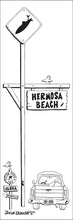 Load image into Gallery viewer, HERMOSA BEACH ~ SIGN POST ~ SURF XING