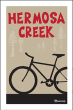 Load image into Gallery viewer, HERMOSA CREEK ~ MOUNTAIN BIKE ~ PINES ~ 12x18