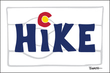 Load image into Gallery viewer, HIKE ~ COLORADO LOOSE FLAG ~ GHOST ~ 12x18