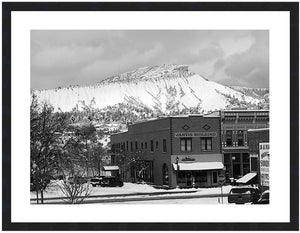 HOGS BACK RIDGE ~ TOWN ~ WINTER ~ 16x20