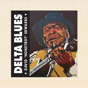 DAVID HONEYBOY EDWARDS ~ BAD ROOSTER ~ DELTA BLUES ~ 6x6
