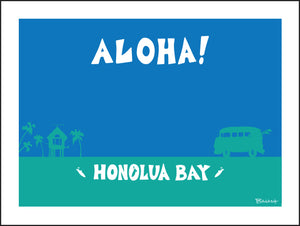 HONOLUA BAY ~ ALOHA ~ 16x20