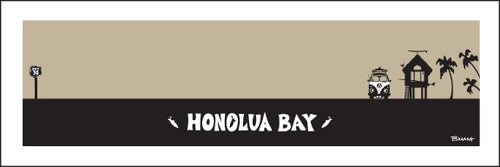 HONOLUA BAY ~ SURF HUT ~ 8x24
