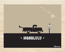 Load image into Gallery viewer, HONOLULU ~ SURF PICKUP ~ 16x20