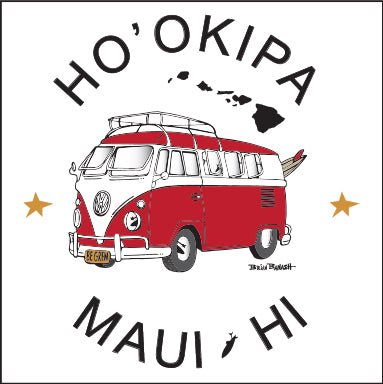HOOKIPA ~ MAUI ~ HI ~ SURF BUS ~ 12x12