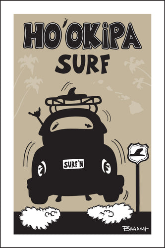 HOOKIPA SURF ~ SURF BUG TAIL AIR ~ 12x18