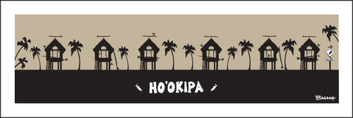 HOOKIPA ~ SURF HUTS ~ 8x24
