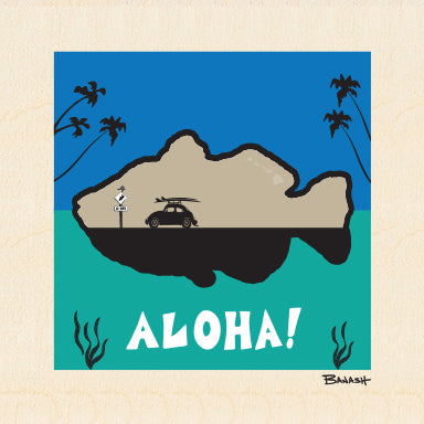 HUMUHUMU ~ ALOHA ~ 6x6